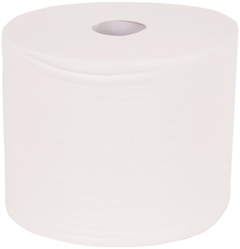 Maxi rol Cellulose tissue 1-laags (23cmx1000m) 2 stuks