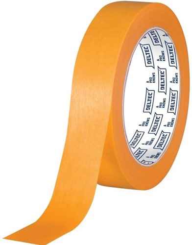 Deltec Maskeertape Gold 25mm x 50m