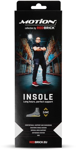Redbrick Motion inlegzool Low