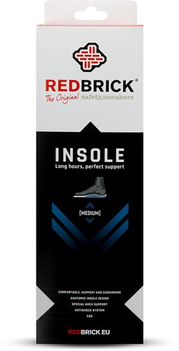 Redbrick inlegzool Medium