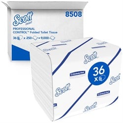 Scott 8508 Control toilettissue gevouwen