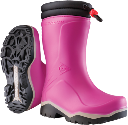 Dunlop K374061 Blizzard Gevoerde Kinderlaars PVC