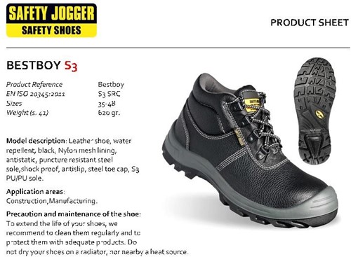 Safety Jogger BestBoy S3-2