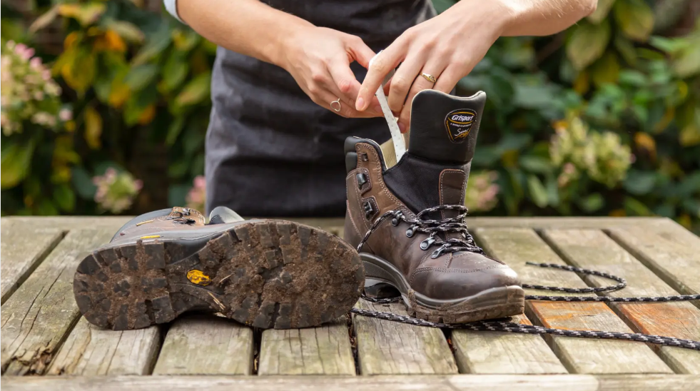 Grisport werkschoenen reinigen en impregneren