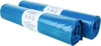 Afvalzak LDPE 70mu 70x110cm (10x20stuks)